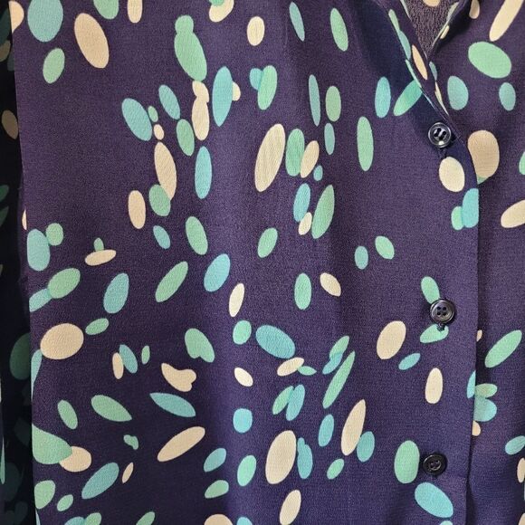 Kasper blue button down - Picture 3 of 5